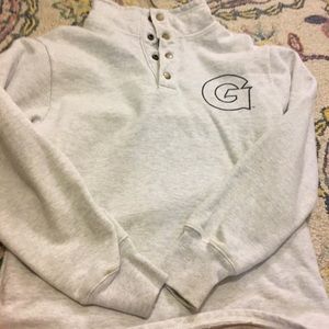 Georgetown quarter snap sweatshirt